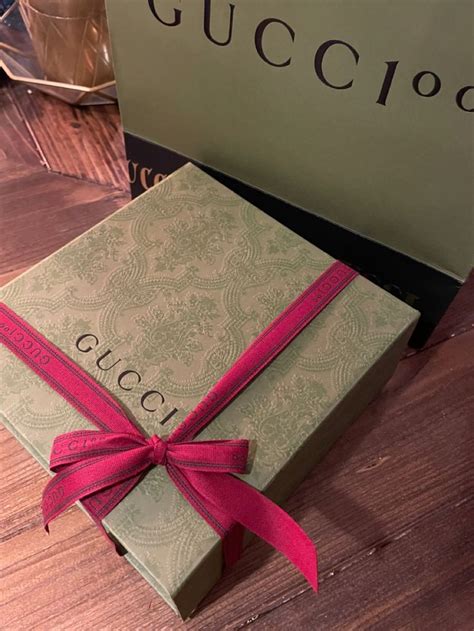 gucci perfume gift bag|Gucci gift wrapping paper.